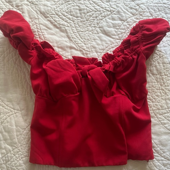 I.AM.GIA Tops - I.AM.GIA. Crop Top. Red. Size Large.